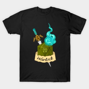 Dungeons & Dragons Warlock D20 T-Shirt